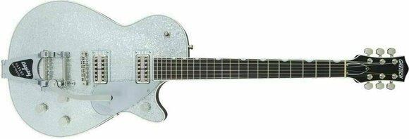 Elektrische gitaar Gretsch G6129T Players Edition Jet FT RW Silver Sparkle - 2