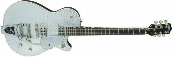 Elektrische gitaar Gretsch G6129T Players Edition Jet FT RW Silver Sparkle - 4