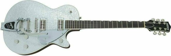 Elektrische gitaar Gretsch G6129T Players Edition Jet FT RW Silver Sparkle - 5