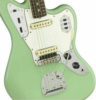 Electric guitar Fender American Original '60s Jaguar RW Surf Green - 4