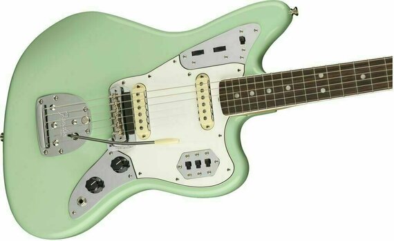 Electric guitar Fender American Original '60s Jaguar RW Surf Green - 5