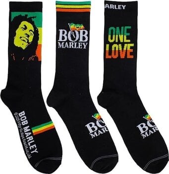 Чорапи Bob Marley Socks 3 Pack In Guitar Tin One Size Чорапи - 2