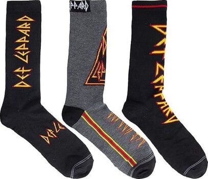Чорапи Def Leppard Socks 3 Pack In Guitar Tin One Size Чорапи - 2