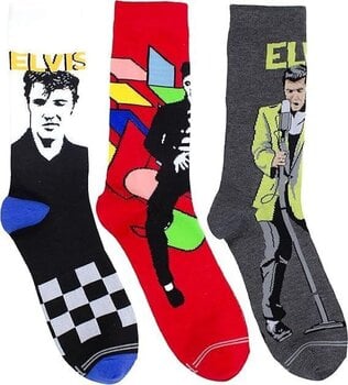 Чорапи Elvis Presley Socks 3 Pack In Guitar Tin One Size Чорапи - 2