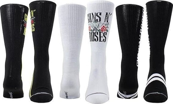 Чорапи Guns N' Roses Socks 3 Pack In Guitar Tin One Size Чорапи - 3