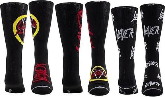 Чорапи Slayer Socks 3 Pack In Guitar Tin One Size Чорапи - 3