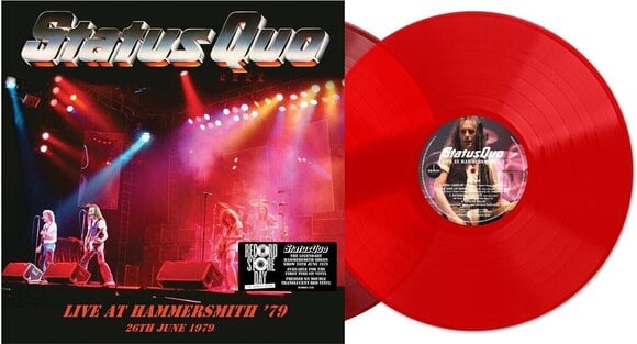 LP ploča Status Quo - Live In Hammersmith 1979 (RSD 2026) (Indie Exclusive) (Limited Edition) (Translucent Red Coloured) (2 LP) - 2