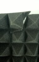 Mega Acoustic PA-PMP5 115x195x5 Dark Gray Absorbent Schaumstoffplatte