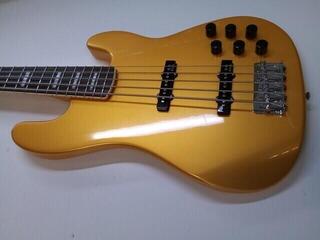 Baixo de 5 cordas Markbass GV 5 Gloxy CR RW Metallic Yellow Baixo de 5 cordas (Tao bons como novos) - 1