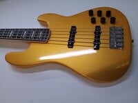 Markbass GV 5 Gloxy CR RW Metallic Yellow Baixo de 5 cordas