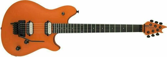 Elektrisk guitar EVH Wolfgang Special Ebony Satin Orange Crush - 2