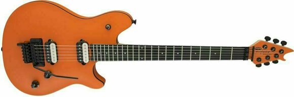 Electric guitar EVH Wolfgang Special Ebony Satin Orange Crush - 4