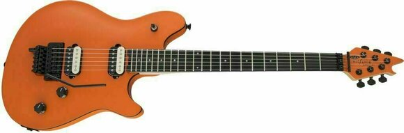 Elektrische gitaar EVH Wolfgang Special Ebony Satin Orange Crush - 5