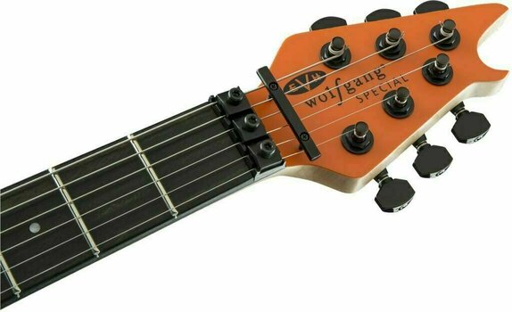Elektrická kytara EVH Wolfgang Special Ebony Satin Orange Crush - 8