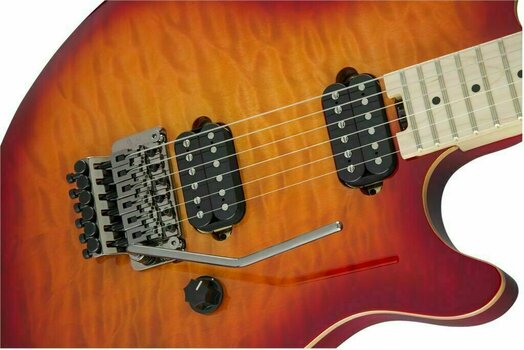Guitare électrique EVH Wolfgang WG Standard QM MN Cherry Sunburst - 3