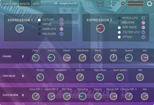 Studiový softwarový Plug-In efekt Nightfox Audio Uprights and EPs (Digitální produkt) - 3