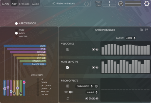 Programski plugin efekti Nightfox Audio Retro Synthstack (Digitalni proizvod) - 2