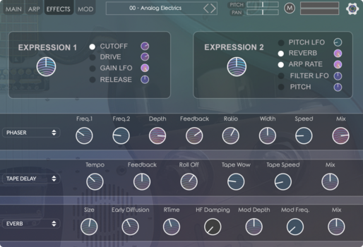 VST Instrument Nightfox Audio Analog Electrics (Digitales Produkt) - 3
