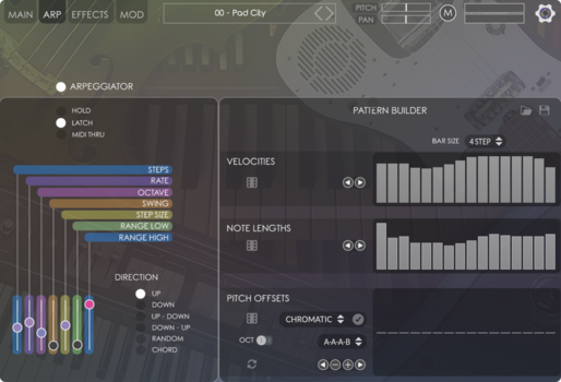 VST Instrument Nightfox Audio Pad City (Digitální produkt) - 2