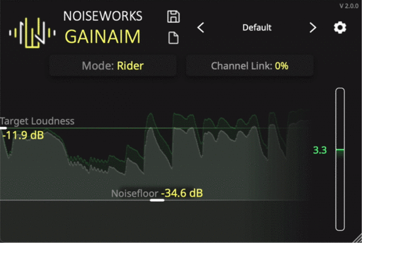 Studio-Effekt-Plugin NoiseWorks GainAim (Digitales Produkt) - 2