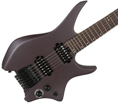 Headless guitar HILS Guitars HN3 NEXT Deep Purple Metallic Headless guitar - 4
