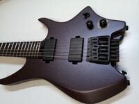 HILS Guitars HN3 NEXT Deep Purple Metallic Huvudlös gitarr