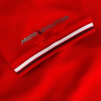 Camisa Musto Evolution Pro Lite SS Polo Camisa True Red S - 5