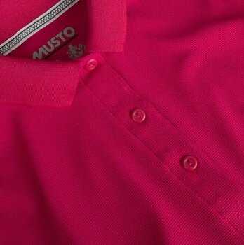 Shirt Musto Womens Evolution Pro Lite Plain SS Polo Magenta XS - 3
