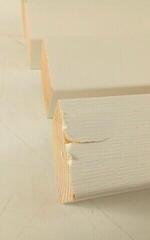 Drveni stolac za klavir Pianonova BCDPS-W Drveni stolac za klavir sa skladišnim prostorom White (Oštećeno) - 2