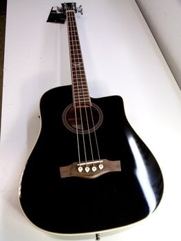 Akustična bas gitara Eko guitars NXT B100e Black Akustična bas gitara (Oštećeno) - 2