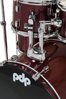 Akustická bicí sada PDP by DW CENTERstage 22'' Ruby Red Spark Akustická bicí sada - 4