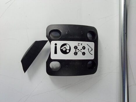 Dziecięce siodełko / wózek Hamax Siesta Grey Black Dziecięce siodełko / wózek (Uszkodzone) - 3