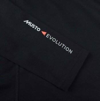 T-Shirt Musto Evolution Sunblock LS Polo T-Shirt Black L - 5