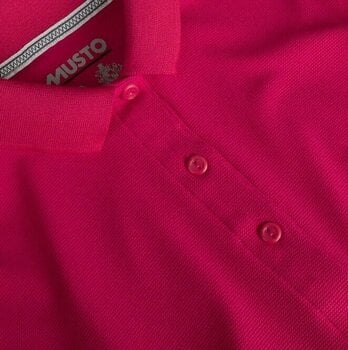 Shirt Musto Evolution Pro Lite Plain SS Polo Shirt Magenta M - 3