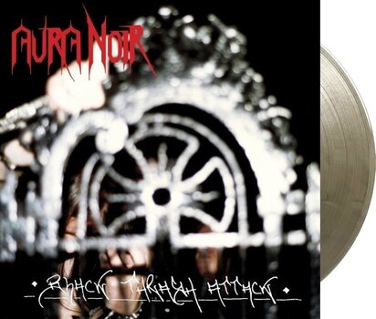 Vinüülplaat Aura Noir - Black Thrash Attack (30th Anniversary) (Limited Edition) (Silver Marble Coloured) (LP) - 2