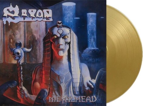 Vinüülplaat Saxon - Metalhead (Reissue) (Limited Edition) (Gold Coloured) (180 g) (LP) - 2