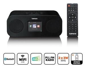 Rádio na Internet Lenco DIR-121BK Black Rádio na Internet - 1