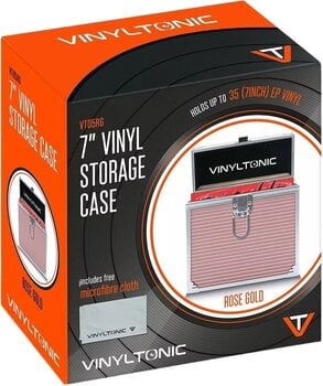 Bag/case for LP records Vinyl Tonic VT05RG Vinyl Case Rose Gold - 2