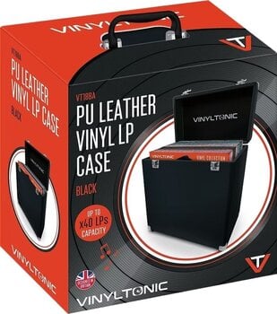 Sac/caisse pour disques LP Vinyl Tonic VT18BA Valise Black - 2
