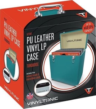Bag/case for LP records Vinyl Tonic VT18T Vinyl Case Turquoise - 2