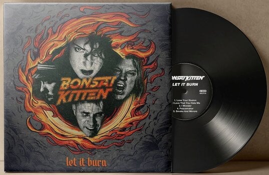 LP plošča Bonsai Kitten - Let It Burn (Black Coloured) (LP) - 2