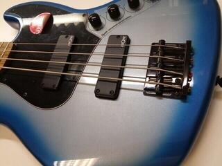 E-Bass Fender Squier Contemporary Active Jazz Bass RMN HH Sky Burst Metallic E-Bass (Neuwertig) - 2