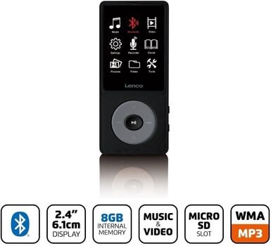 Lecteur de musique portable Lenco Xemio-860BK Black - 2