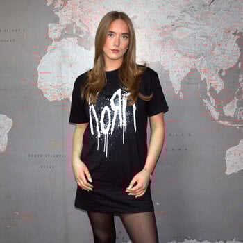 T-shirt Korn Still A Freak (Back Print) Black XL Feminino T-shirt - 3