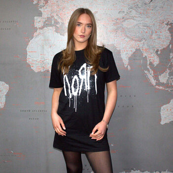 T-Shirt Korn Still A Freak (Back Print) Black 2XL Ladies T-Shirt - 3