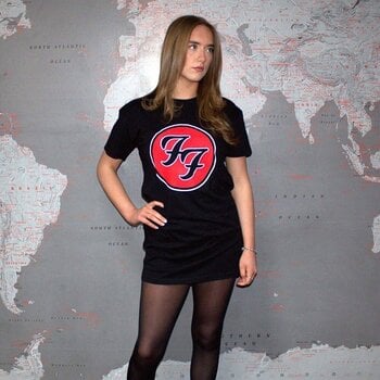 Maglietta Foo Fighters FF Logo (Dress) Black XL Donna Maglietta - 2