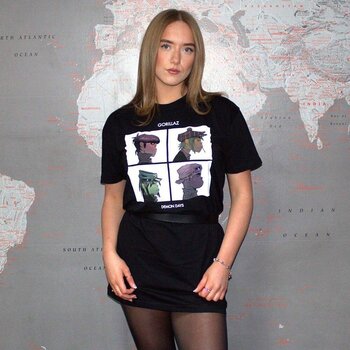 Paita Gorillaz Demon Days (Dress) Black L Naisten Paita - 2