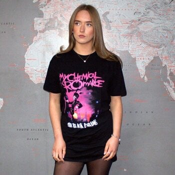 T-shirt My Chemical Romance March (Dress) Black XL Feminino T-shirt - 2