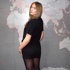 T-Shirt Queen Classic Crest Dress Black 2XL Ladies T-Shirt - 4