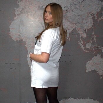 T-Shirt The Beatles Abbey Road & Logo Dress White L Ladies T-Shirt - 4